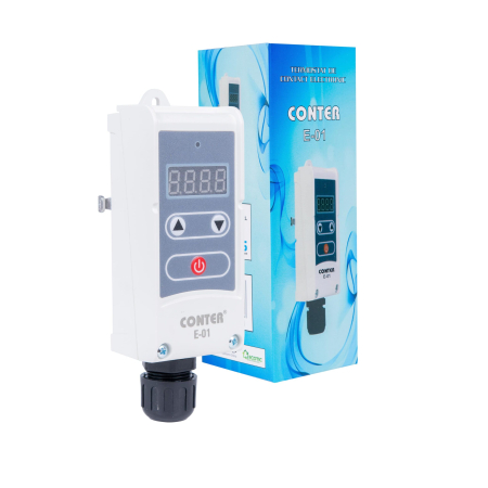Termostat electronic de contact CONTER E-01, pentru conducta si instalatii termice [1]