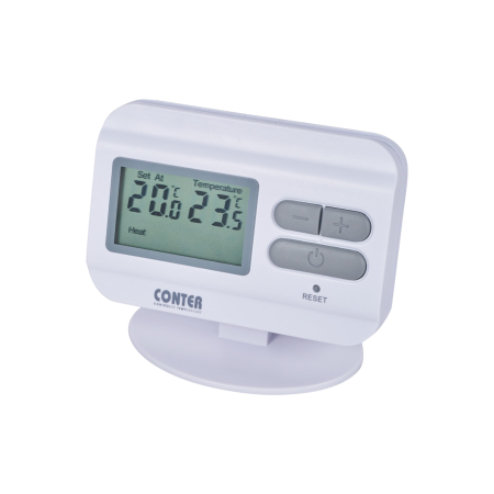 Termostate si controlere - Termostat electronic digital fara fir CONTER T3W, wireless, pentru centrala termica