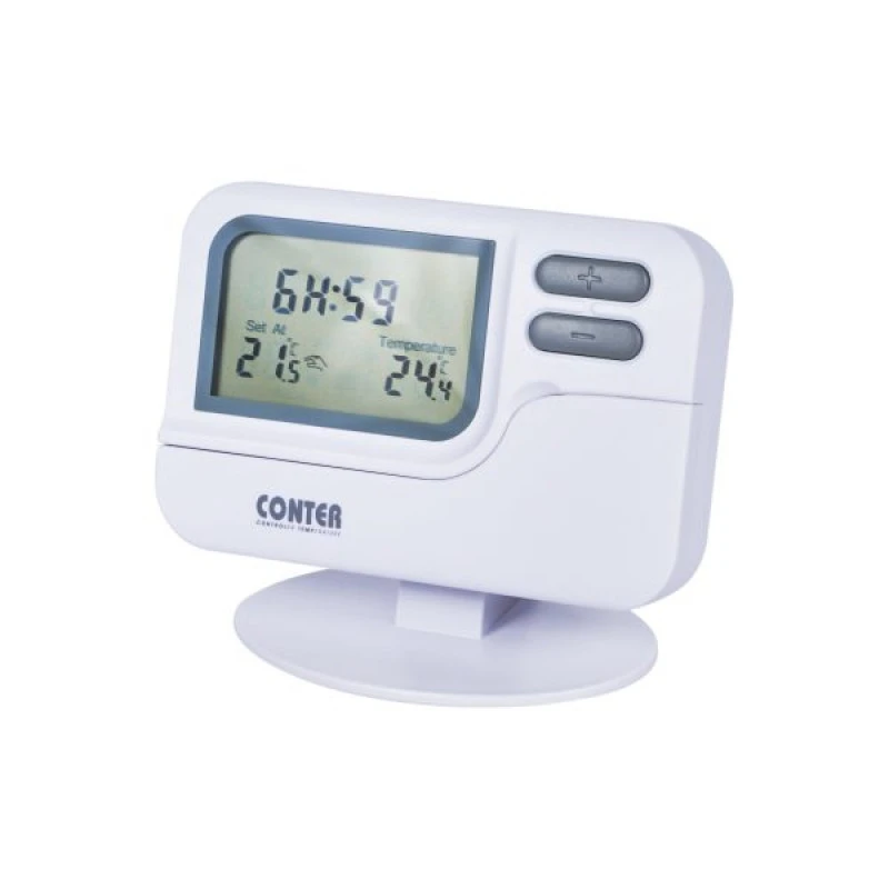 Termostat electronic digital fara fir CONTER T7W, wireless, programabil, pentru centrala termica [1]