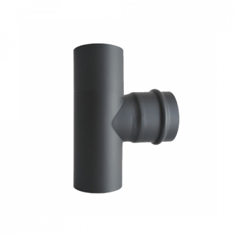 Accesorii pompe de caldura - Teu negru mat D80 - 1400DH06 - Ferroli