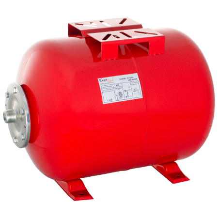 Vas de expansiune pentru hidrofor - Vas de expansiune orizontal pentru hidrofor 50 L cu membrană EPDM