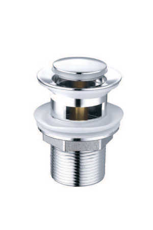 Sifoane si rigole - Ventil automat Ermetiq VEN-B1002, Click-Clack, cromat, 1 1/4"