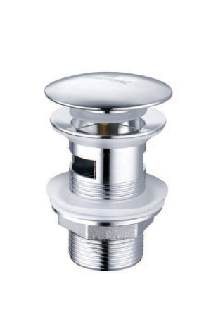 Sifoane si rigole - Ventil automat Ermetiq VEN-B1005 cu dop mare 65 mm, Click-Clack, cromat, 1 1/4"
