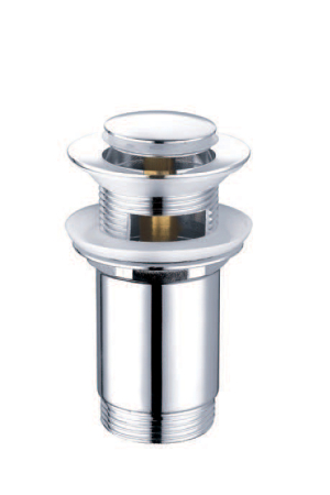 Sifoane si rigole - Ventil automat Ermetiq VEN-B1015 cu dop mare, Click-Clack, cromat, 1 1/4"