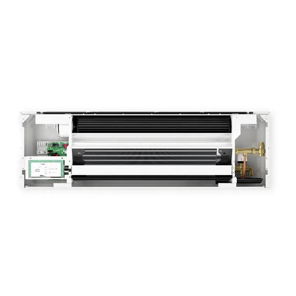 Ventiloconvector Ariston NIMBUS AQUASLIM 25 WH, montaj pe perete, încălzire și răcire, DC Inverter, control Touch și telecomandă incluse [1]