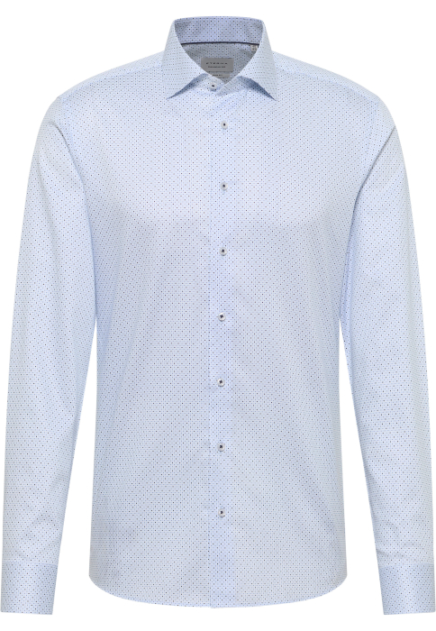 Camasa bleu, modern fit, pentru barbati, 100% bumbac, maneca lunga, model 1054/11 X19K Eterna [1]