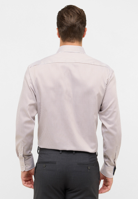 Camasa dungi bej, modern fit, pentru barbati, 100% bumbac, maneca lunga, model 1091/20 X95K Eterna [4]