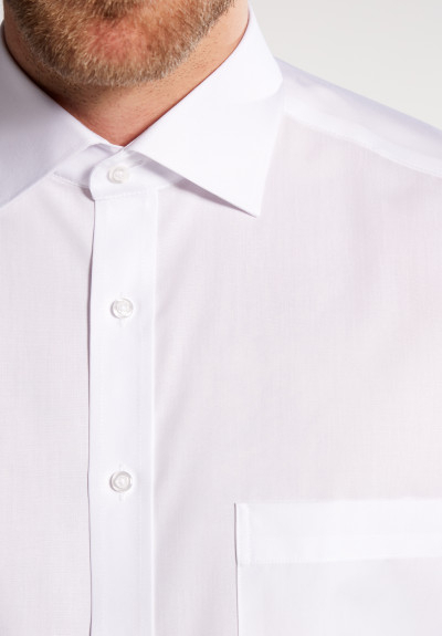 Camasa alba, confort fit, pentru barbati, 100% bumbac, maneca lunga, model 1100/00 E187 Eterna [3]