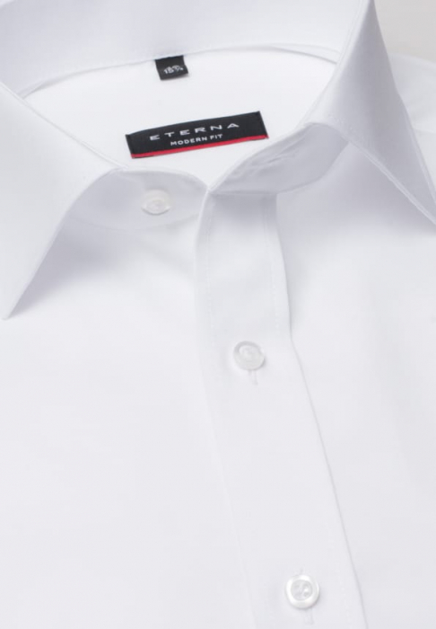 Camasa alba, modern fit, pentru barbati, 100% bumbac, maneca lunga, model 1100/00 X177 Eterna [6]