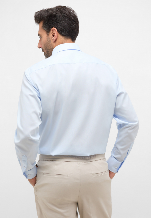 Camasa bleu, confort fit, pentru barbati, 100% bumbac, maneca lunga, model 1100/10 E19K Eterna [3]