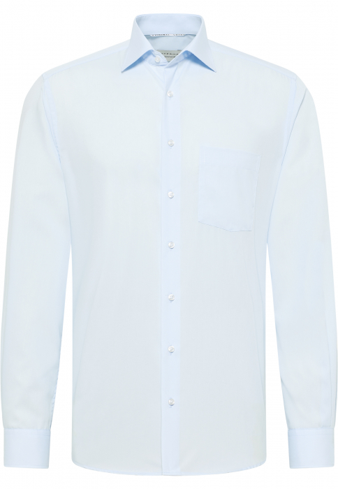 Camasa bleu, modern fit, pentru barbati, 100% bumbac, maneca lunga, model 1100/10 X19K Eterna [5]