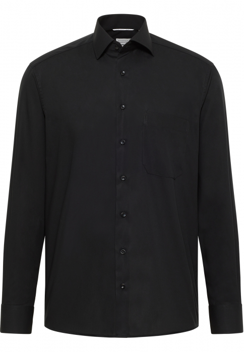 Camasa neagra, confort fit, pentru barbati, 100% bumbac, maneca lunga, model 1100/39 E19K Eterna [5]