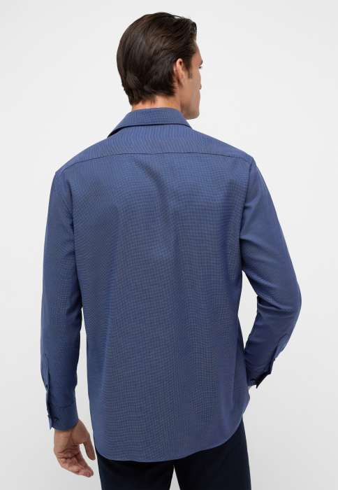 Camasa bleumarin, confort fit, pentru barbati, 100% bumbac, maneca lunga, model 1160/15 E19K Eterna [2]
