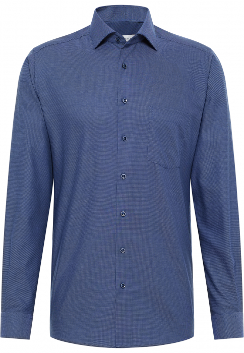 Camasa albastra, modern fit, pentru barbati, 100% bumbac, maneca lunga, model1160/15 X19K Eterna [5]