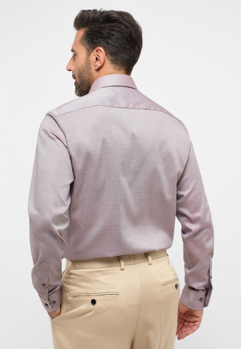 Camasa maro, modern fit, pentru barbati, 100% bumbac, maneca lunga, model 1160/28 X19K 59 Eterna 46 [2]