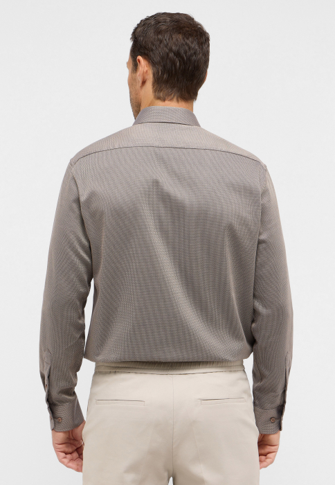 Camasa maro, modern fit, pentru barbati, 100% bumbac, maneca lunga, model  1178/26 X17V Eterna [3]