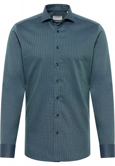 Camasa blue, slim fit, pentru barbati, 100% bumbac, maneca lunga, model  1178/63 F182 Eterna [5]