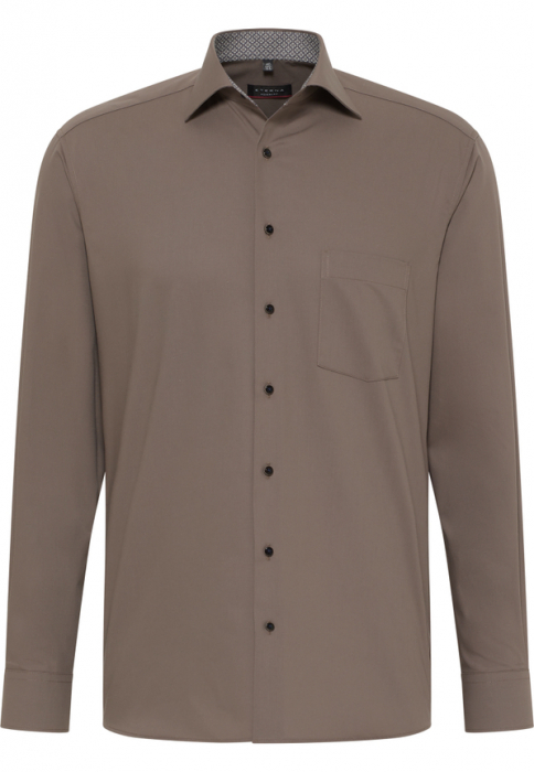 Camasa maro, modern fit, pentru barbati, 100% bumbac, maneca lunga, model 1300/34 X149 Eterna [5]