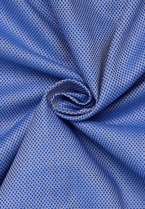 Camasa albastra, confort fit, pentru barbati, 100% bumbac, maneca lunga, model  2132/13 EP71 Eterna [2]