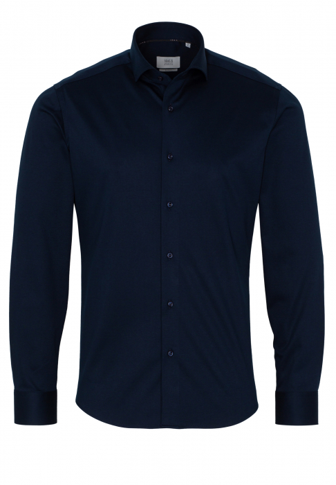 Camasa jerse, slim fit, pentru barbati, 100% bumbac, maneca lunga, model 2159/19 YS82 Eterna [5]