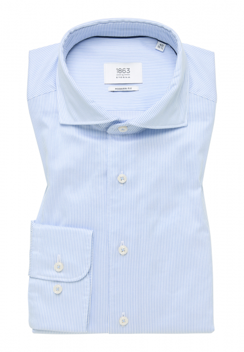 Camasa dungi, modern fit, pentru barbati, 100% bumbac, maneca lunga, model  2357/12 XS82 Eterna [6]