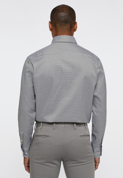 Camasa caro, modern fit, pentru barbati, 100% bumbac, maneca lunga, model 2416/47 XS84 Eterna [3]