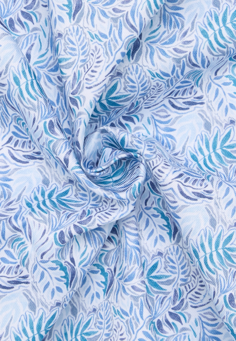 Camasa blue, modern fit, pentru barbati, 100% bumbac, maneca scurta, model 2641/14 C171 Eterna [4]