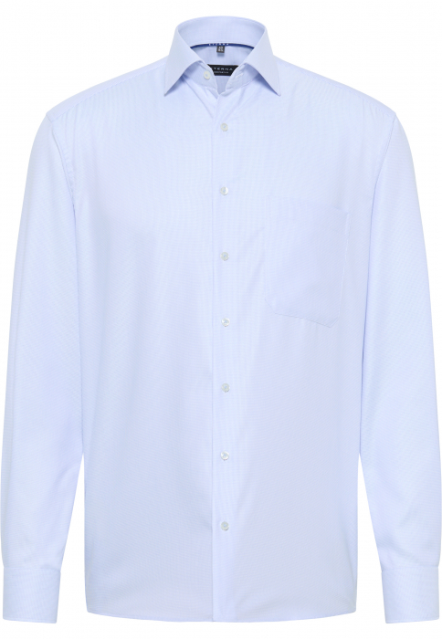 Camasa bleu, confort fit, pentru barbati, 100% bumbac, maneca lunga, model 3116/12 E169 Eterna 47 [4]