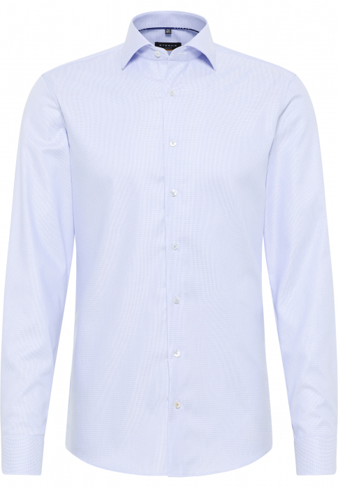 Camasa bleu, slim fit, pentru barbati, 100% bumbac, maneca lunga, model 3116/12 F159 Eterna [5]