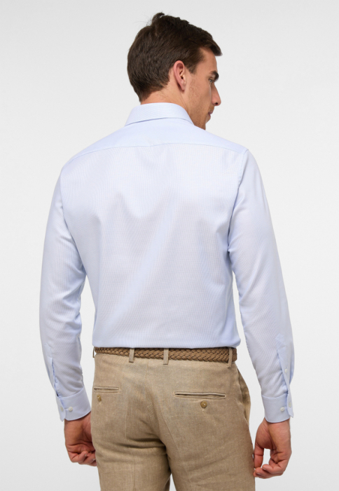 Camasa bleu, modern fit, pentru barbati, 100% bumbac, maneca lunga, model 3116/12 X169 Eterna [3]