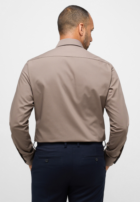 Camasa maro, modern fit, pentru barbati, 100% bumbac, maneca lunga, model 3315/34 X149 Eterna 45 [2]