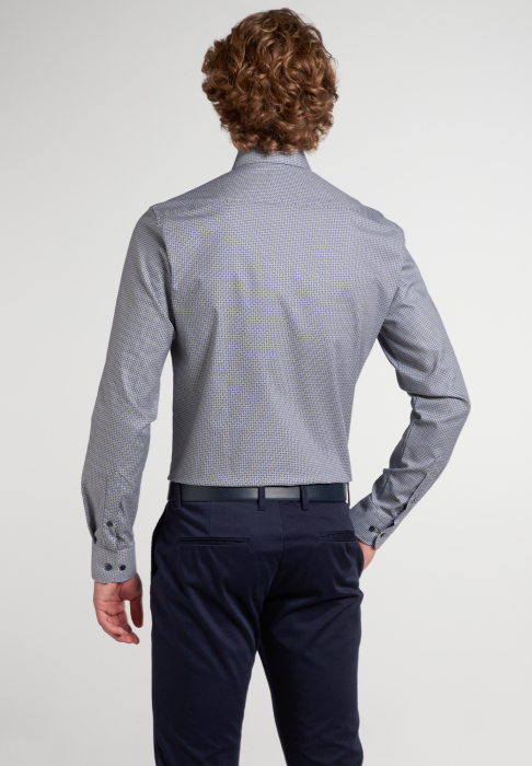Camasa verde, slim fit, pentru barbati, maneca lunga, model 3379/48 F182 Eterna [3]
