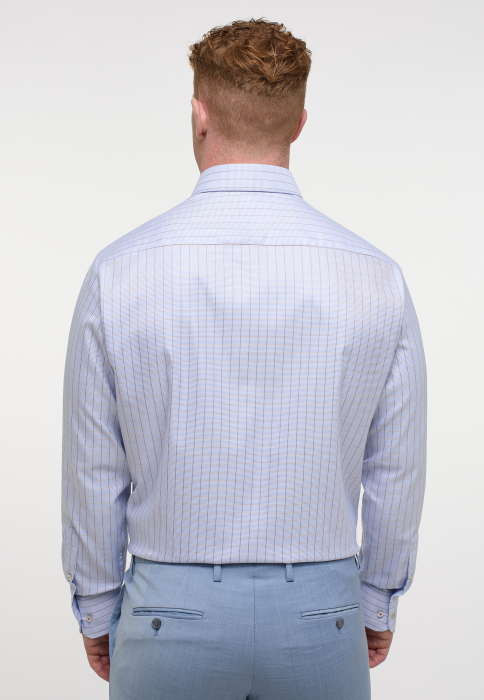 Camasa carouri, modern fit, pentru barbati, 100% bumbac, maneca lunga, model  3569/22 X682 Eterna [2]