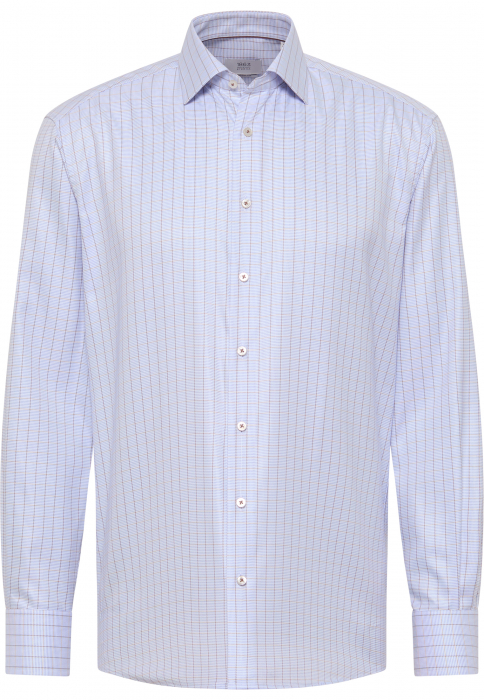 Camasa carouri, modern fit, pentru barbati, 100% bumbac, maneca lunga, model  3569/22 X682 Eterna [5]