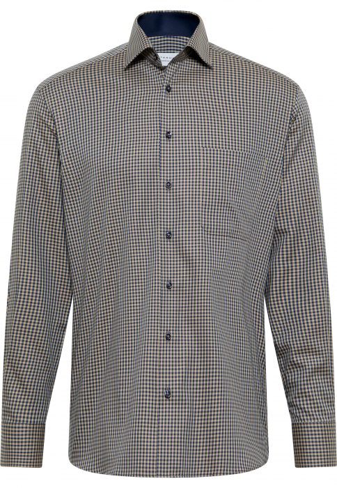 Camasa carouri, comfort fit, pentru barbati, 100% bumbac, maneca lunga, model  4201/27 E15K Eterna [5]