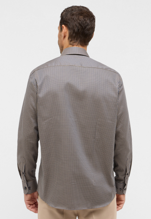 Camasa carouri, comfort fit, pentru barbati, 100% bumbac, maneca lunga, model  4201/27 E15K Eterna [3]