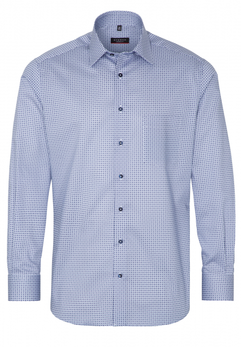 Camasa imprimata, modern fit, pentru barbati, 100% bumbac, maneca lunga, model 8043/14 X19P Eterna [5]