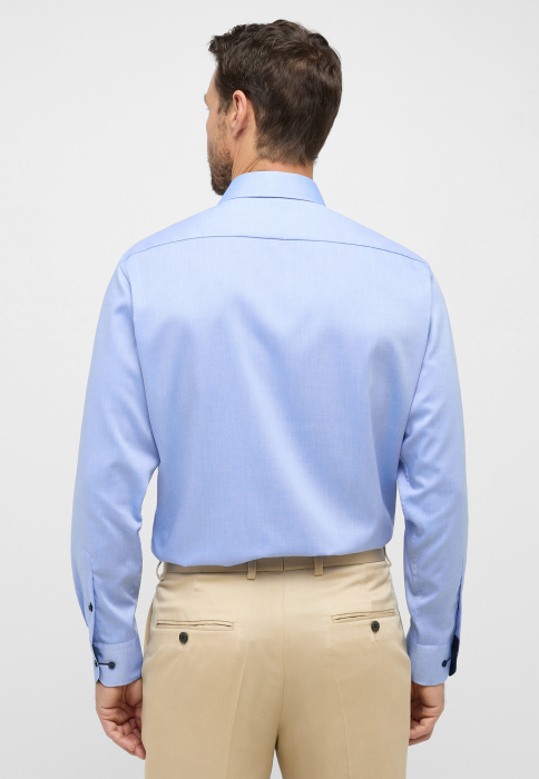 Camasa bleu, modern fit, pentru barbati, 100% bumbac, maneca lunga, model 8100/12 X13K Eterna [2]