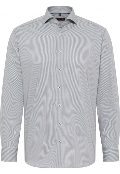 Camasa verde, modern fit, pentru barbati, 100% bumbac, maneca lunga, model 8155/45 X17V Eterna [5]