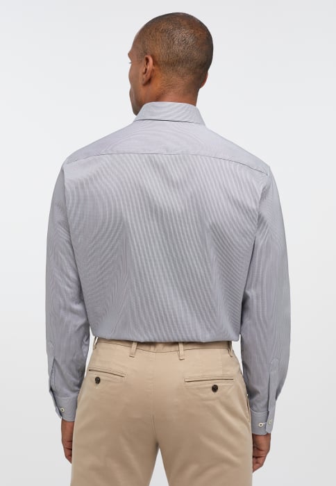 Camasa verde, modern fit, pentru barbati, 100% bumbac, maneca lunga, model 8155/45 X17V Eterna [3]