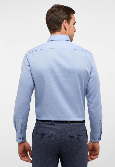 Camasa albastra, modern fit, pentru barbati, 100% bumbac, maneca lunga, model 8183/13 X169 Eterna [3]