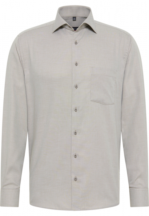 Camasa kaki, modern fit, pentru barbati, 100% bumbac, maneca lunga, model 8183/45 X169 Eterna [5]