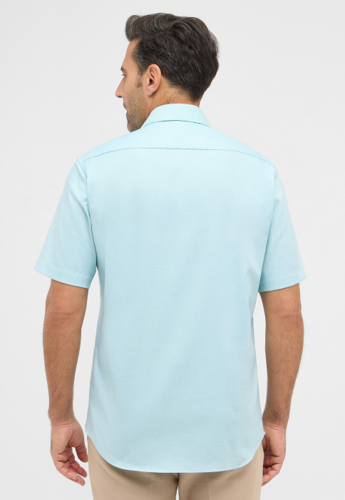 Camasa verde, modern fit, pentru barbati, 100% bumbac, maneca scurta, model  8202/45 C19K Eterna [3]