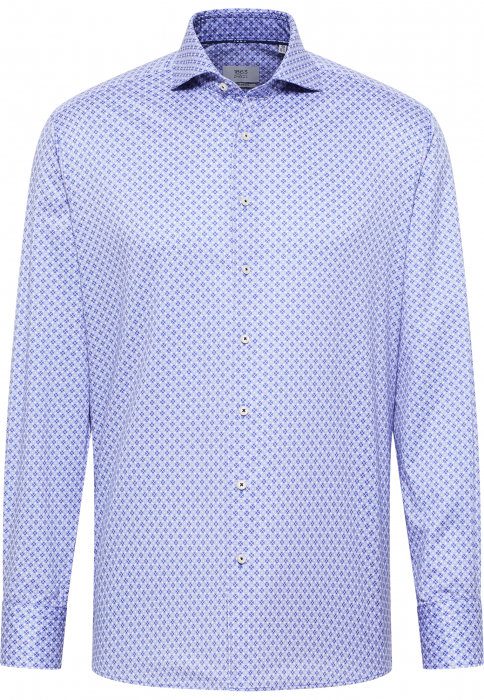 Camasa imprimata, modern fit, pentru barbati, 100% bumbac, maneca lunga, model 8291/24 XS82 Eterna [5]