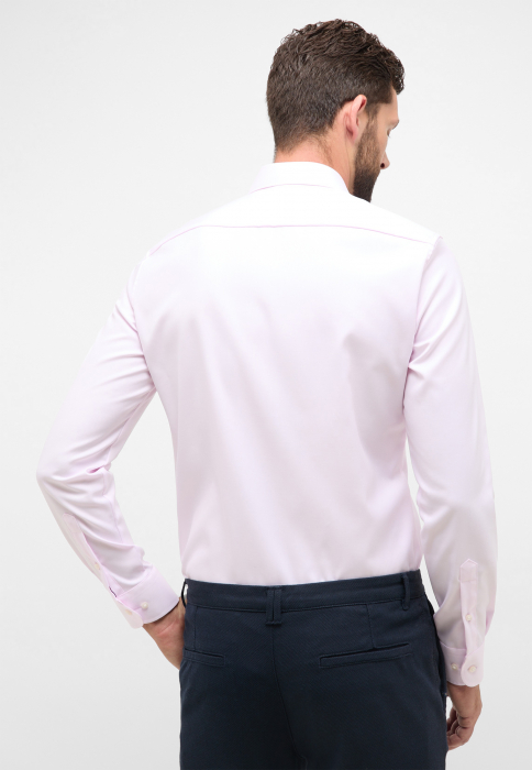 Camasa roz, slim fit, pentru barbati, 100% bumbac, maneca lunga, model 8817/50 F182 Eterna [3]