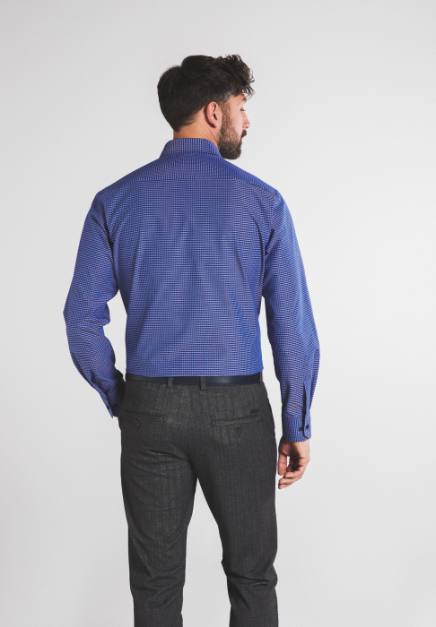 Camasa caro, modern fit, pentru barbati, 100% bumbac, maneca lunga, model 8917/09 X143 Eterna [3]
