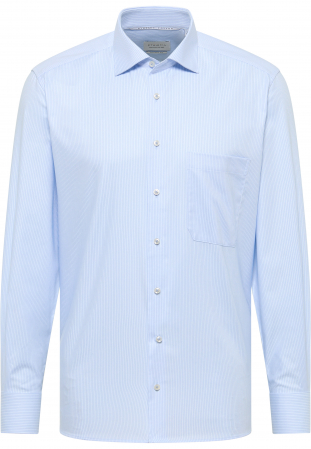 Camasa bleu, confort fit, pentru barbati, 100% bumbac, maneca lunga, model  1090/11 E19K Eterna [1]