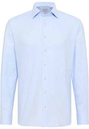Camasa bleu, modern fit, pentru barbati, 100% bumbac, maneca lunga, model 1090/11 X18K Eterna [1]