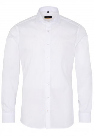 Camasa alba, slim fit, pentru barbati, 100% bumbac, maneca lunga, model 1100/00 F182 Eterna [4]