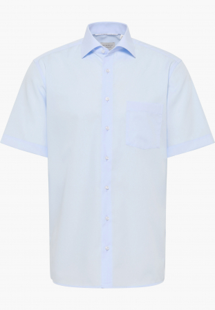 Camasa blue, modern fit, pentru barbati, 100% bumbac, maneca scurta, model 1100/10 C19K Eterna [4]